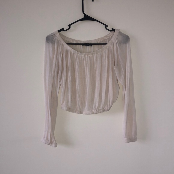 Sheer Crop Top - Picture 1 of 2